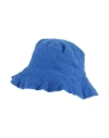 Comme Des Garçons Shirt Man Hat Bright Blue Size Onesize Wool, Nylon