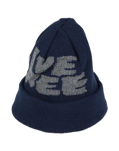 Comme Des Garçons Shirt Man Hat Midnight Blue Size Onesize Acrylic