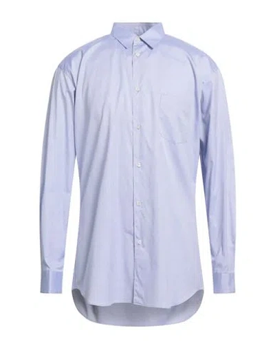 Comme Des Garçons Shirt Man Shirt Azure Size Xl Cotton In Blue