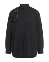 Comme Des Garçons Shirt Man Shirt Black Size M Cotton