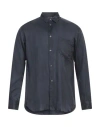 Comme Des Garçons Shirt Man Shirt Midnight Blue Size S Cupro
