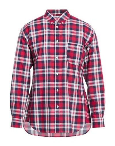 Comme Des Garçons Shirt Man Shirt Red Size Xl Cotton