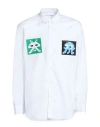 Comme Des Garçons Shirt Man Shirt White Size L Cotton In White