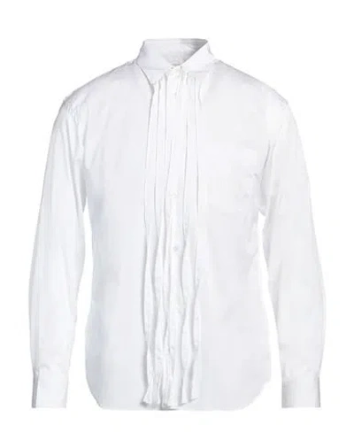 Comme Des Garçons Shirt Man Shirt White Size S Cotton