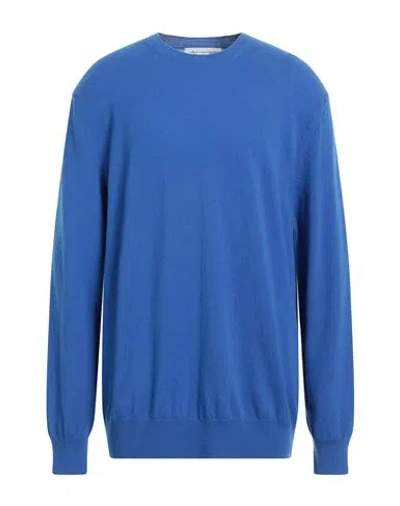Comme Des Garçons Shirt Man Sweater Blue Size M Wool