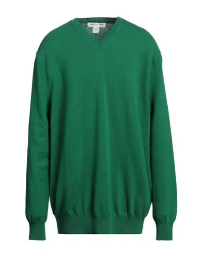 Comme Des Garçons Shirt Man Sweater Green Size S Wool