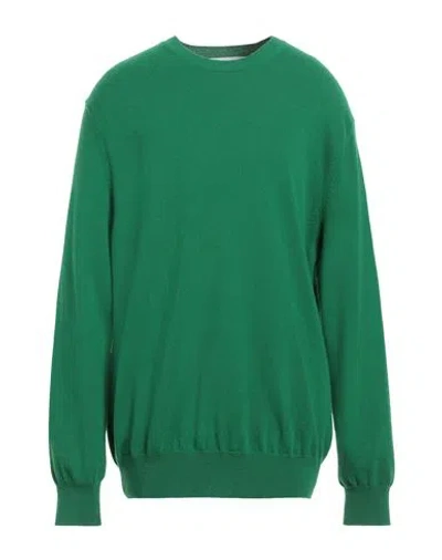 Comme Des Garçons Shirt Man Sweater Green Size Xs Wool