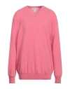 Comme Des Garçons Shirt Man Sweater Pink Size S Wool In Pink