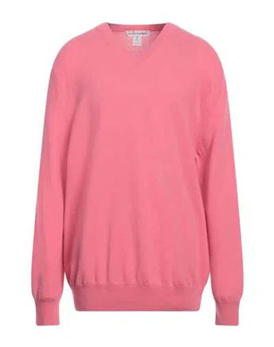 Comme Des Garçons Shirt Man Sweater Pink Size S Wool