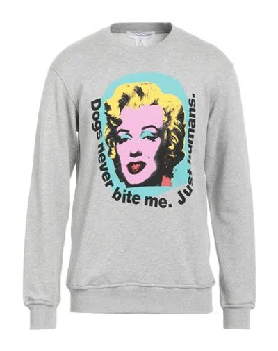 Comme Des Garçons Shirt Man Sweatshirt Light Grey Size Xl Cotton