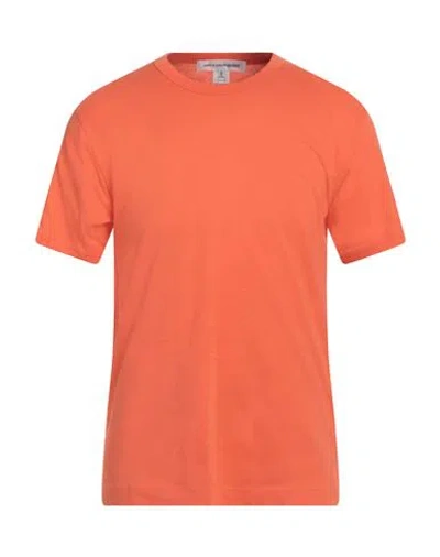 Comme Des Garçons Shirt Man T-shirt Orange Size Xl Cotton