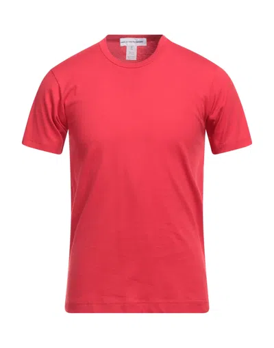 Comme Des Garçons Shirt Man T-shirt Red Size S Cotton