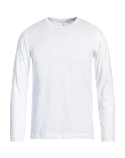 Comme Des Garçons Shirt Man White T-shirts & Tank Tops