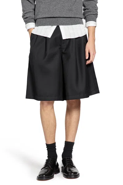 Comme Des Garçons Shirt Man  Trousers In Black