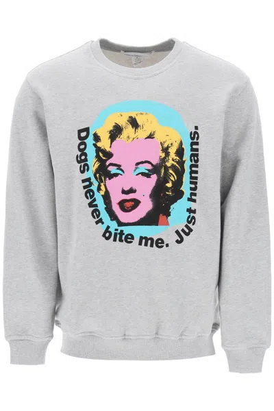 COMME DES GARÇONS SHIRT MARILYN MONROE PRINTED SWEATSHIRT