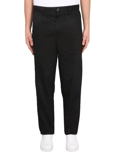 Comme Des Garçons Shirt Chino Pants In Black