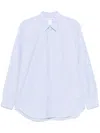 Comme Des Garçons Shirt X Fred Perry Live Free Shirt In Stripatch