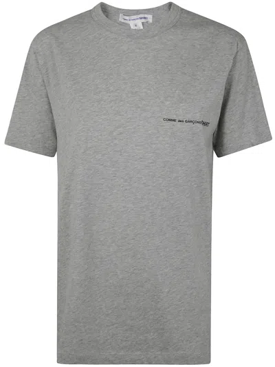 Comme Des Garçons Shirt Men Knit T-shirt In Top Grey