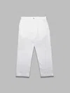 Comme Des Garçons Shirt Tapered-leg Cropped Trousers