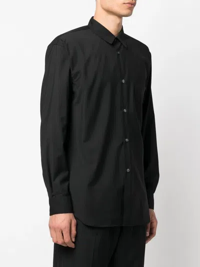 Comme Des Garçons Shirt Comme Des Garcons Shirt Men Woven Shirt In Black