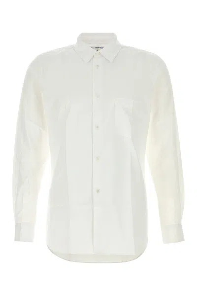 Comme Des Garçons Shirt Mens Shirt Woven-m Nd Comme Des Garcons Shirt Male In White