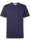 Comme Des Garçons Shirt Back-logo Cotton T-shirt In Blue
