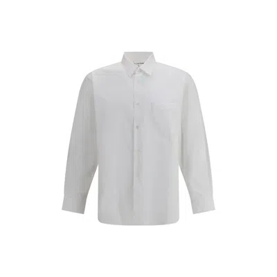 Comme Des Garçons Shirt Monochrome Shirt In White