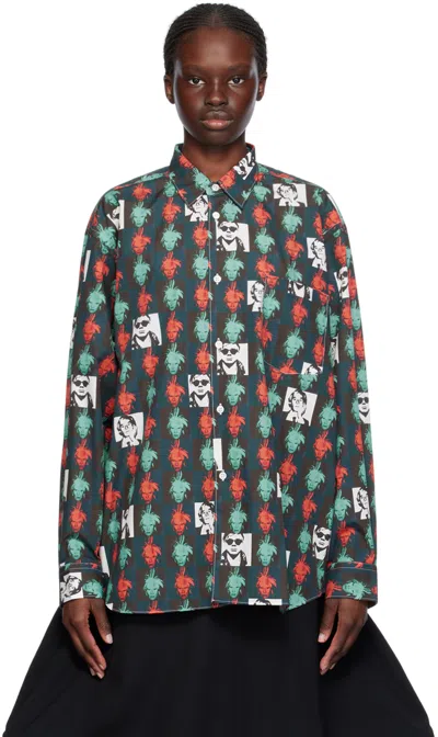 Comme Des Garçons Shirt Multicolor Andy Warhol Shirt In 1 Print E