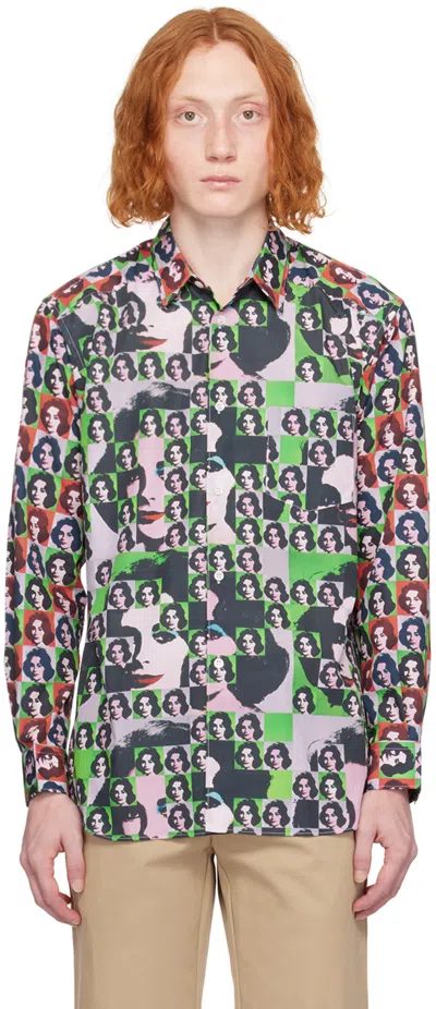 Comme Des Garçons Shirt Multicolor Printed Shirt In 1 Print A / Print O