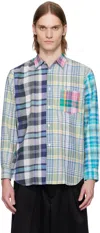 Comme Des Garçons Shirt Multicolor Yarn Dyed Cotton Check Poplin Shirt In 1 Check/check