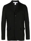 Comme Des Garçons Shirt Notched Single-breasted Blazer In Schwarz