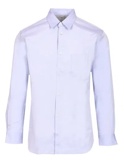 Comme Des Garçons Shirt Oxford Cotton Shirt Shirts Blue