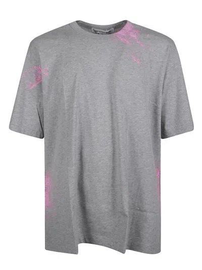 Comme Des Garçons Shirt Paint Detail T-shirt In Grey