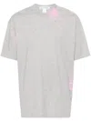 Comme Des Garçons Shirt Paint Splatter-detail T-shirt In Grey