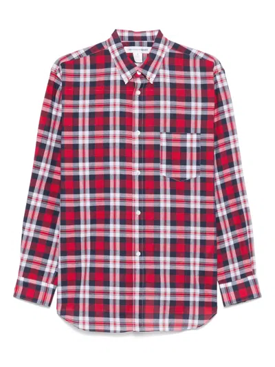 COMME DES GARÇONS SHIRT PLAID SHIRT
