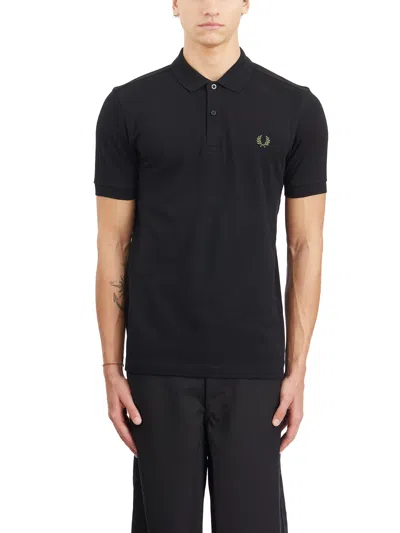 Comme Des Garçons Shirt Polo Fred Perry X Cdg In Black