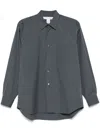 Comme Des Garçons Shirt Hemd Aus Popeline In Grau