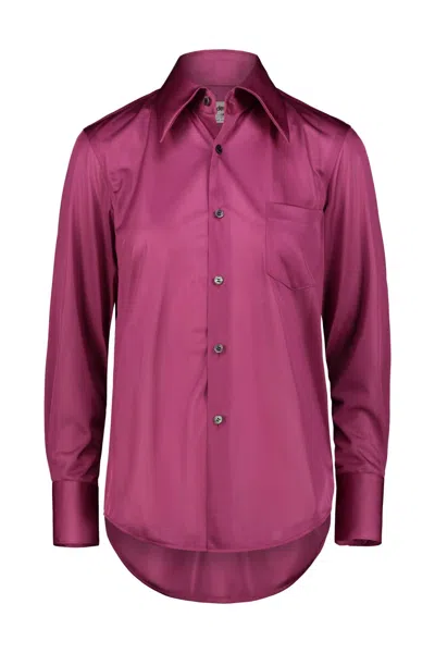 Comme Des Garçons Classic Shirt In Purple