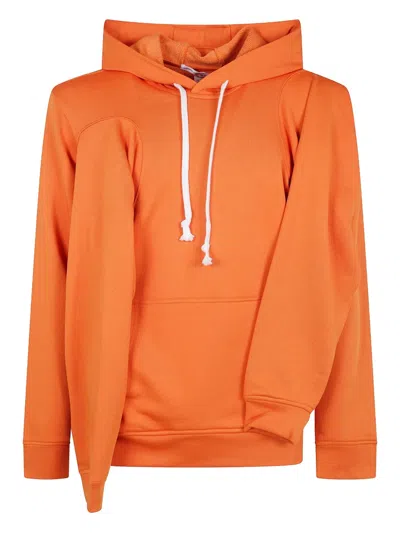 Comme Des Garçons Shirt Mens Sweat Shirt Knit In Orange