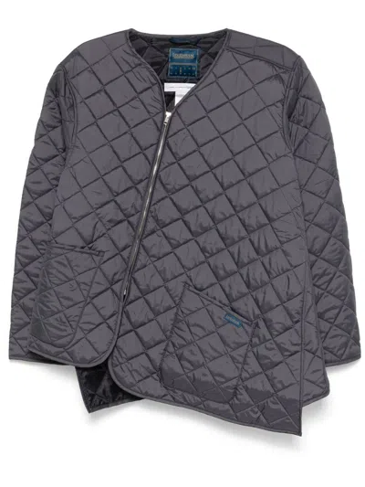 Comme Des Garçons Shirt Quilted Jacket In Grey