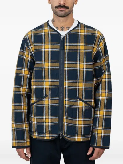 Comme Des Garçons Shirt Quilted Padded Jacket In Multi
