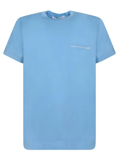 Comme Des Garçons Shirt Regular Fit Light Blue T-shirt