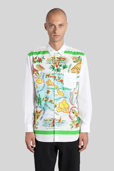 Comme Des Garçons Shirt Shirt In White Cotton