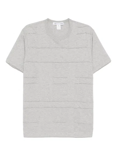 Comme Des Garçons Shirt Short-sleeved T-shirt In Gray