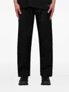 Comme Des Garçons Shirt Straight-leg Trousers In Black