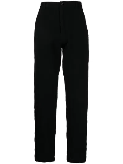 Comme Des Garçons Shirt Straight-leg Trousers In Black
