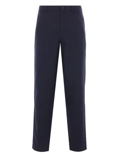 Comme Des Garçons Shirt Straight-leg Trousers In Blue