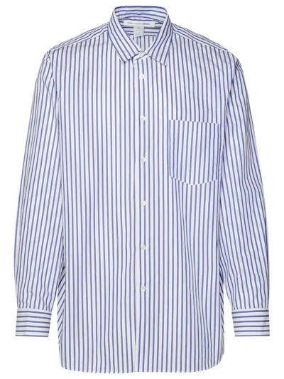 Comme Des Garçons Shirt Striped Buttoned Shirt In Multi