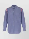 Comme Des Garçons Shirt Striped Collar Button-down