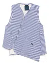 Comme Des Garçons Shirt Striped Jacket